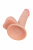 Реалистичный фаллоимитатор RealStick Nude Lorn, PVC, телесный, 20 см арт. 582021
