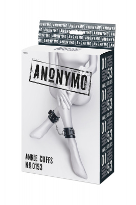 Поножи Anonymo #0153, PU кожа, черные, 26,5 см арт. 310153