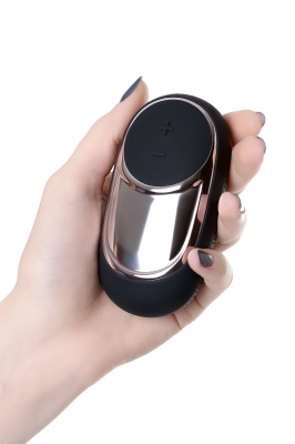 Вибромассажер Satisfyer Layon 2, Dark Desire, силикон, чёрный, 9,4 см арт. J2018-27-6