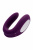 Многофункциональный стимулятор для пар Satisfyer Partner Double Joy, Силикон, Фиолетовый, 18 см арт. J2008-16-3