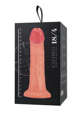 Фаллоимитатор реалистичный, RealStick CALIBER, 18 см, Ø4 арт. 983010