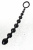 Анальная цепочка Toyfa A-toys Talis, TPE, черный, 28,3 см арт. 761309