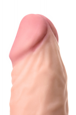Реалистичный вибратор A-Toys by TOYFA Mang, TPE, телесный, 20 см арт. 761048