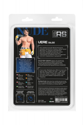 Реалистичный фаллоимитатор RealStick Nude Vere, PVC, телесный, 11 см арт. 582017