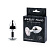 SILVER PLUG SMALL (втулка анальная) цвет кристалла бесцветный, L 72 мм, D 28 мм, арт. SS-01