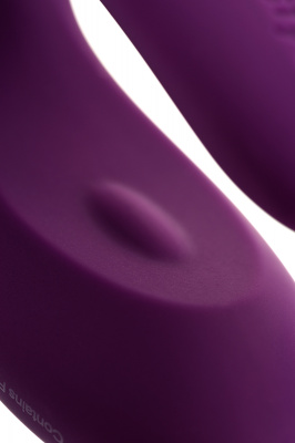 Многофункциональный стимулятор для пар Satisfyer Partner Double Joy, Силикон, Фиолетовый, 18 см арт. J2008-16-3