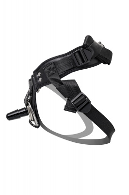 Трусики для страпона  RealStick CALIBER, экокожа, черные арт. 983052
