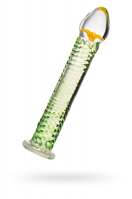 Нереалистичный фаллоимитатор Sexus Glass, стекло, прозрачный, 16,5 см арт. 912182