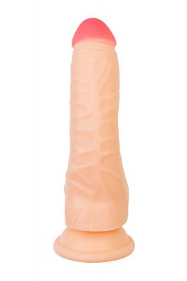 Реалистичный фаллоимитатор RealStick Nude Nash, PVC, телесный, 18 см арт. 582022