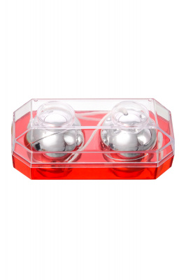 Вагинальные шарики Dream Toys, легкие, ABS пластик, серебристые, Ø3,5 см арт. 50175
