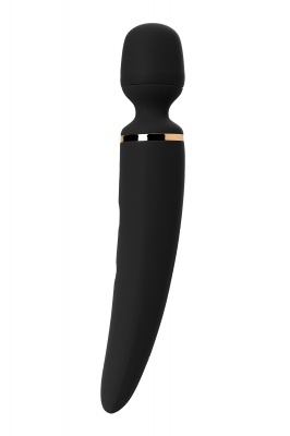 Нереалистичный вибратор Satisfyer Woman Wand , 10 режимов вибрации, ABS пластик, Чёрный, 34 см, Ø 5, арт. J2018-47-1