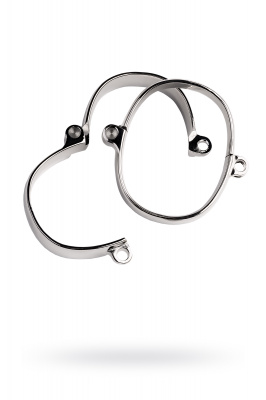 Наручники, TOYFA Metal, серебристые, 4,5Х5,5см арт. 717114