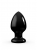 ПЛАГ-МАССАЖЕР ДЛЯ ПРОСТАТЫ BLACK MAGNUM 9 В ЛАМИНАТЕ L 130 мм, D 65 мм, цвет чёр арт. 420900