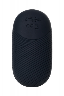 Вибромассажер Satisfyer Layon 2, Dark Desire, силикон, чёрный, 9,4 см арт. J2018-27-6