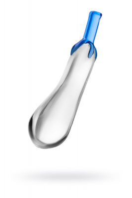 Нереалистичный фаллоимитатор Sexus Glass, Стекло, Прозрачный, 14,5 см арт. 912155