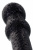Нереалистичный фаллоимитатор Sexus Glass, стекло, чёрный, 19 см арт. 912235