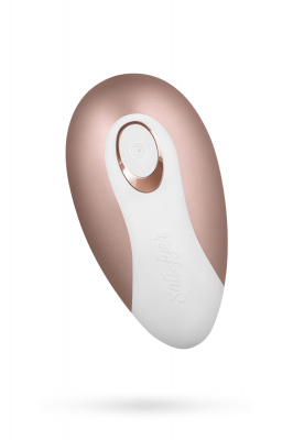Вакуум-волновой бесконтактный стимулятор клитора Satisfyer Pro Deluxe NG, ABS пластик, розовый, 11см