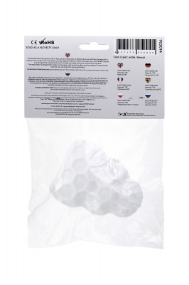Мастурбатор A-Toys Flaff, TPE, белый, 8см, Ø 2,9 см арт. 763014
