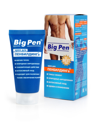 КРЕМ "BIG PEN" ДЛЯ МУЖЧИН 20 г арт. LB-90005 арт. LB-90005