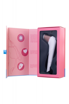 Вакуум-волновой бесконтактный стимулятор клитора Satisfyer 2 NG, ABS пластик, белый, 17см арт. J2018