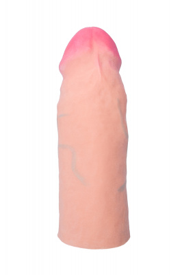 Фаллоимитатор-насадка, телесный, 15,5 см арт. 984049
