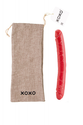 Мешочек XOXO, текстиль, коричневый, 34*14,5 см арт. 253002