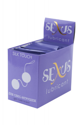 Гель-лубрикант Sexus на водной основе для секс-игрушек Silk Touch Toy 6 мл арт. 817018
