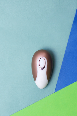 Вакуум-волновой бесконтактный стимулятор клитора Satisfyer Pro Deluxe NG, ABS пластик, розовый, 11см