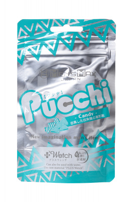 Мастурбатор нереалистичный,Pucchi  Candy, MensMax, TPE, белый, 6,5 см арт. MM-32
