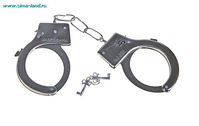 НАРУЧНИКИ МЕТАЛЛ артикул 455522 арт. 455522