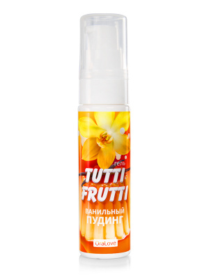 Интимный гель TUTTI-FRUTTI ванильный пудинг 30 г  арт. LB-30022 арт. LB-30022