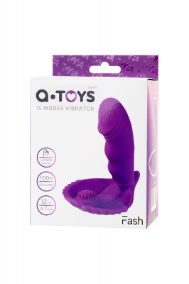 Стимулятор точки G TOYFA A-Toys  , Силикон, Фиолетовый, 12 см арт. 761029