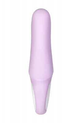 Нереалистичный вибратор Satisfyer Vibes Charming Smile, силикон, фиолетовый, 18,7 см. арт. EE73-827-1017