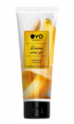 Гель ароматизированный на водной основе OYO AROMA GEL Banana 75 мл., арт. OYO-BNN арт. OYO-BNN
