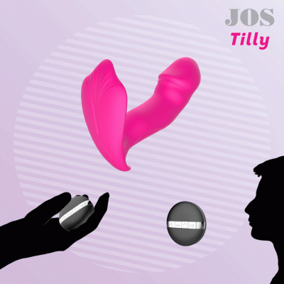 Стимулятор точки G с голосовым управлением JOS TILLY, силикон, розовый, 11 см арт. 782027