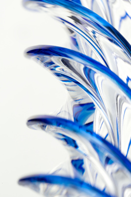 Нереалистичный фаллоимитатор Sexus Glass, стекло, прозрачный, 18,5 см арт. 912002