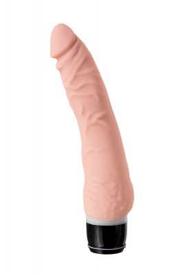 Реалистичный вибратор A-Toys by TOYFA Akin, силикон, телесный, 20,2 см арт. 761039
