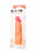 Насадка на пенис TOYFA A-Toys, SoftSkin, телесный, 16,5 см арт. 863006
