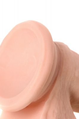 Реалистичный фаллоимитатор TOYFA RealStick Elite DILDO, TPR, телесный, 20 см арт. 982002-1