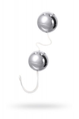 Вагинальные шарики Dream Toys, легкие, ABS пластик, серебристые, Ø3,5 см арт. 50175