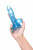 Реалистичный фаллоимитатор A-Toys by TOYFA Indy, TPE, голубой, 15,8 см арт. 762007 Реалистичный фаллоимитатор A-Toys by TOYFA Indy, TPE, голубой, 15,8 см арт. 762007