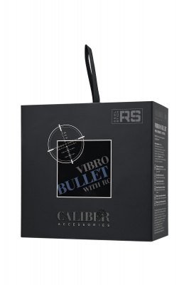 Вибропуля  с пультом управления RealStick CALIBER, черная арт. 983051