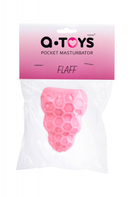 Мастурбатор A-Toys Flaff, TPE, розовый, 8см, Ø 2,9 см арт. 763012