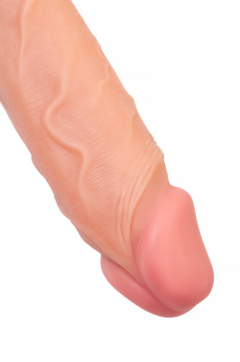 Реалистичный фаллоимитатор RealStick Nude Wilt, PVC, телесный, 29,5 см арт. 582016