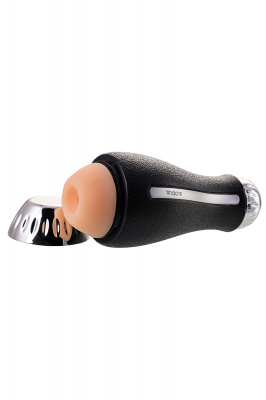 Мастурбатор нереалистичный Nalone Bling, TPE, Чёрный, 19,8 см арт. CS-F005