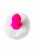 Анальная втулка с хвостом ToDo by Toyfa Sweet bunny, силикон, розовая, 13 см, Ø 2,8 см, 43 г арт. 357015