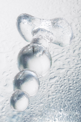 Анальная втулка Sexus Glass, стекло, прозрачная, 10,5 см, Ø 3,5 см арт. 912178