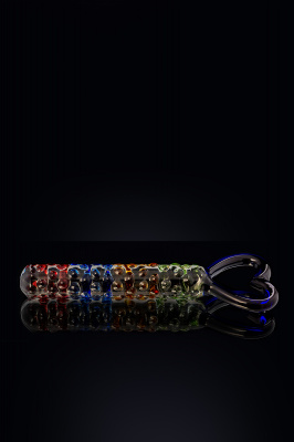 Нереалистичный фаллоимитатор Sexus Glass, стекло, прозрачный, 22,5 см арт. 912017