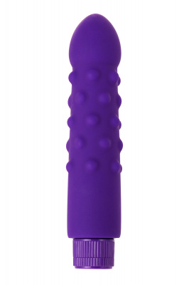 Нереалистичный вибратор TOYFA A-Toys  , Силикон, Фиолетовый, 17 см арт. 761026