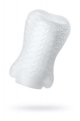 Мастурбатор A-Toys by TOYFA Pocket Wavy, TPR, белый, 7,8 см арт. 763008